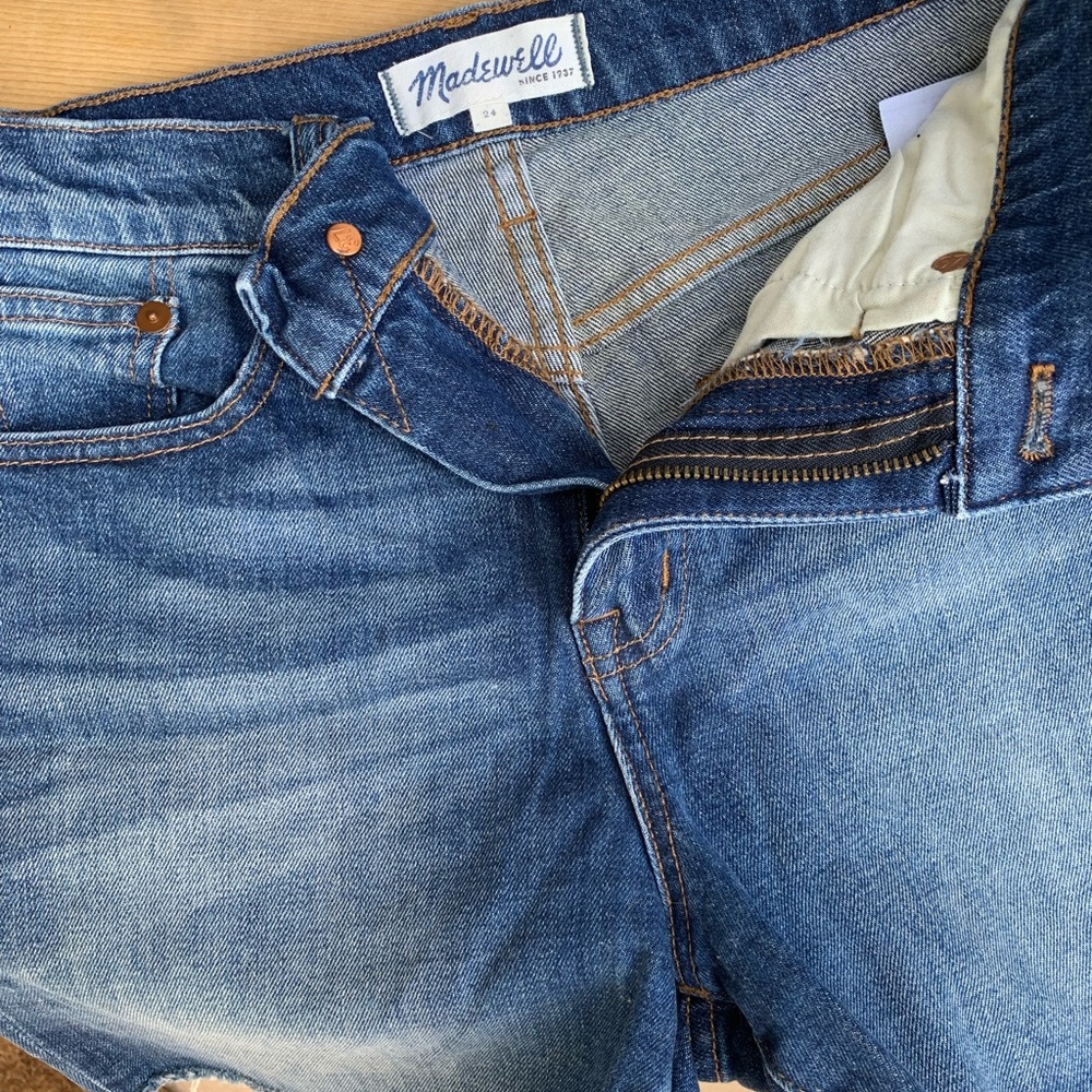 Madewell cutoff shorts
